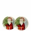 Discount 🧨 Mud Pie Holiday Round Santa And Tree Salad Plates, Set Of 2 Natural 🛒 -Mud Pie Store unnamed file 126
