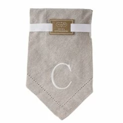 Outlet 🔔 Mud Pie Embroidered Initial Napkin Sets 🌟 -Mud Pie Store unnamed file 136