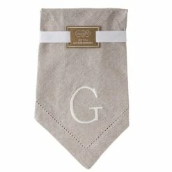 Outlet 🔔 Mud Pie Embroidered Initial Napkin Sets 🌟 -Mud Pie Store unnamed file 139