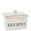 Coupon 🎉 Mud Pie White Beaded Recipe Box 👍 -Mud Pie Store unnamed file 164