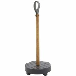 Buy ⭐ Mud Pie Mercantile Collection Footed Paper Towel Holder Black 👍