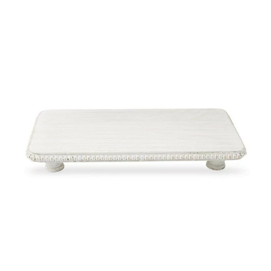Cheap ๐งจ Mud Pie White Washed Beaded Serving Board Set ๐ 5 Cheap ๐งจ Mud Pie White Washed Beaded Serving Board Set ๐ - Image 3