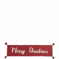 Coupon ⌛ Mud Pie Holiday Reversible Red Tartan 72#double; Runner 🔔 -Mud Pie Store unnamed file 284