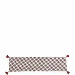 Coupon ⌛ Mud Pie Holiday Reversible Red Tartan 72#double; Runner 🔔 -Mud Pie Store unnamed file 285