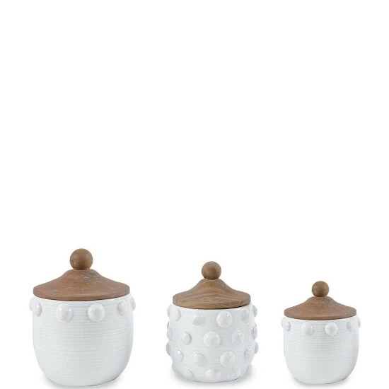 Top 10 π Mud Pie Raised Dotted Canister Set π― 3 Top 10 π Mud Pie Raised Dotted Canister Set π―