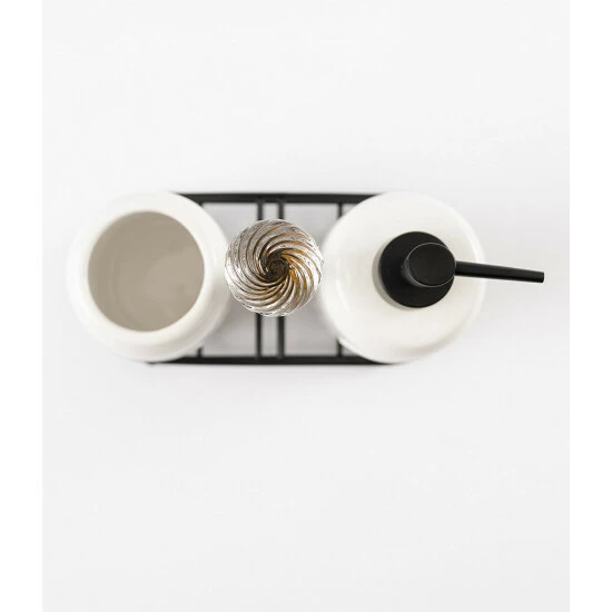 New π€© Mud Pie Knob Bath Set White β 7 New π€© Mud Pie Knob Bath Set White β - Image 5