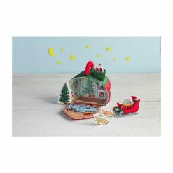 Brand new 😍 Mud Pie 🎄 Christmas House Plush Set Red 🧨 -Mud Pie Store unnamed file 340