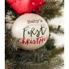 Best deal 🥰 Mud Pie 2022 Baby's First 🎅 Christmas Ornament 🎁 -Mud Pie Store unnamed file 349