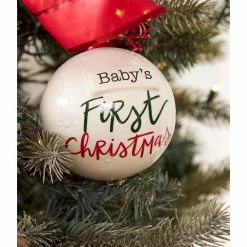Best deal 🥰 Mud Pie 2022 Baby's First 🎅 Christmas Ornament 🎁 -Mud Pie Store unnamed file 351