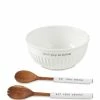Buy ๐งจ Mud Pie Don't Stop Be Leafing Salad Bowl Set White ๐ 2 Buy ๐งจ Mud Pie Don't Stop Be Leafing Salad Bowl Set White ๐ -Mud Pie Store unnamed file 358
