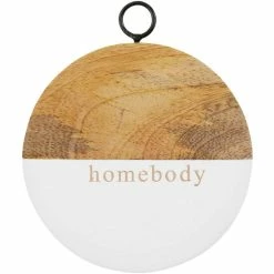 Best Sale 🔔 Mud Pie Happy Wood Coaster Set Dark Beige ❤️ -Mud Pie Store unnamed file 404