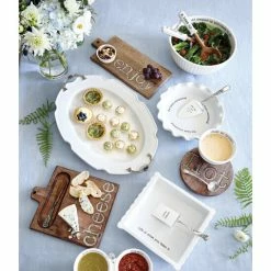 Outlet 😉 Mud Pie Circa Ceramic Salad Bowl & Wood Server Set 🔔 -Mud Pie Store unnamed file 41