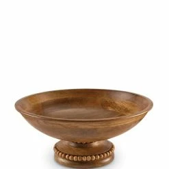 Cheap ✔️ Mud Pie Pine Hill Beaded Pedestal Bowl 🎁