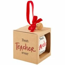 Best Sale 😉 Mud Pie Best Teacher Ornament ✔️ -Mud Pie Store unnamed file 444