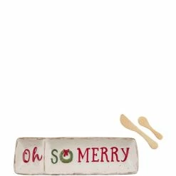 Wholesale ❤️ Mud Pie Farmhouse 🎄 Christmas Oh So Merry Tray Set ✨ -Mud Pie Store unnamed file 450