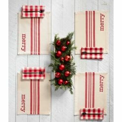 Cheapest ⌛ Mud Pie Holiday Placemat & Napkin Set ❤️ -Mud Pie Store unnamed file 468