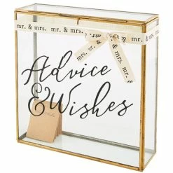 Discount ⭐ Mud Pie Wedding Collection Advice Keepsake Box Set 🤩
