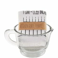 Cheapest 🥰 Mud Pie Bistro Measuring Cup With Towel Set 🛒