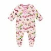 Promo ✨ Mud Pie Baby 👧 Girls Newborn-9 Months Toyland Long-Sleeve Footed Coverall Pink 🤩 -Mud Pie Store unnamed file 503