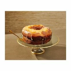 Promo 🔥 Mud Pie Holiday Silver Bells Gold Edge Cake Stand 🥰 -Mud Pie Store unnamed file 559