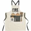 Deals 😉 Mud Pie Circa Collection #double;Fire Up The Grill#double; Apron With Removable Bottle Opener 😉