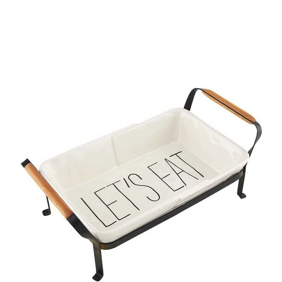 Best Pirce β€οΈ Mud Pie Bistro Collection #double;Let's Eat#double; Baker And Stand Set π€© 3 Best Pirce β€οΈ Mud Pie Bistro Collection #double;Let's Eat#double; Baker And Stand Set π€©