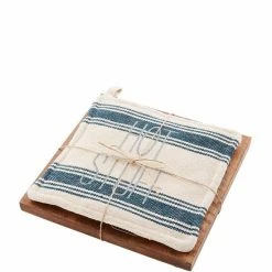 Best Pirce 🤩 Mud Pie Bistro Conversion Trivet With Pot Holder 🔔