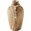 Cheapest ⭐ Mud Pie White House Collection Wood Bead With Cross Charm Vase Dark Beige 🛒 -Mud Pie Store unnamed file 684