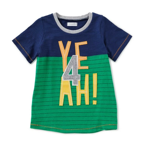 Promo π Mud Pie Little Boys 4T Short-Sleeve 4th π Birthday Yeah Tee Yellow π― 3 Promo π Mud Pie Little Boys 4T Short-Sleeve 4th π Birthday Yeah Tee Yellow π―