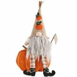 Hot Sale 🔔 Mud Pie Festive Fall Collection Thankful Pumpkin Dangle Leg Gnome 😉