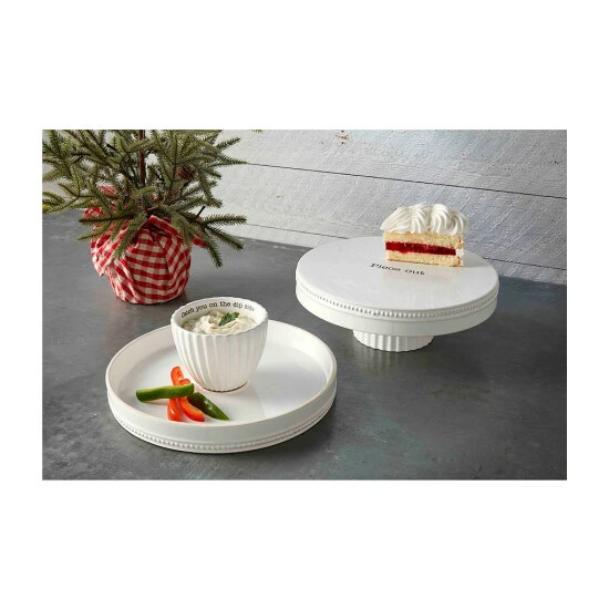 Budget ๐ Mud Pie Circa Reversal Pedestal Chip & Dip Server ๐ฅ 6 Budget ๐ Mud Pie Circa Reversal Pedestal Chip & Dip Server ๐ฅ - Image 4