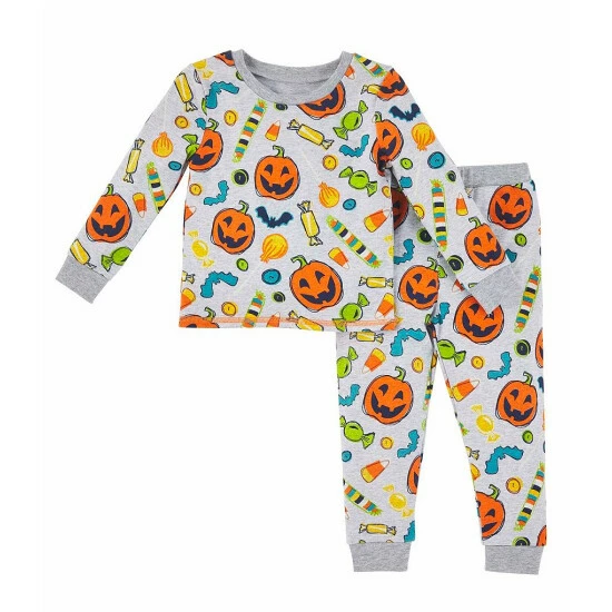Cheapest ๐ Mud Pie Baby/Little Kids 12 Months-5T ๐ฆ Halloween ๐ฌ Candy Printed Long-Sleeve Printed Pajama Top & Printed Pajama Pant Set Grey ๐ 3 Cheapest ๐ Mud Pie Baby/Little Kids 12 Months-5T ๐ฆ Halloween ๐ฌ Candy Printed Long-Sleeve Printed Pajama Top & Printed Pajama Pant Set Grey ๐