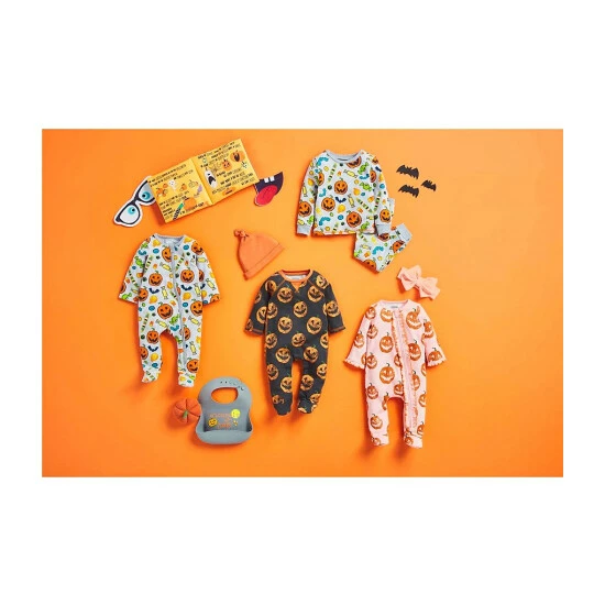 Cheapest ๐ Mud Pie Baby/Little Kids 12 Months-5T ๐ฆ Halloween ๐ฌ Candy Printed Long-Sleeve Printed Pajama Top & Printed Pajama Pant Set Grey ๐ 4 Cheapest ๐ Mud Pie Baby/Little Kids 12 Months-5T ๐ฆ Halloween ๐ฌ Candy Printed Long-Sleeve Printed Pajama Top & Printed Pajama Pant Set Grey ๐ - Image 2