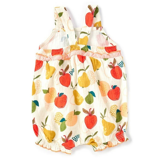 Buy βοΈ Mud Pie Baby π§ Girls 3-12 Months Sleeveless Fruit Gauze Bubble Bodysuit Red Multi 𧨠4 Buy βοΈ Mud Pie Baby π§ Girls 3-12 Months Sleeveless Fruit Gauze Bubble Bodysuit Red Multi 𧨠- Image 2