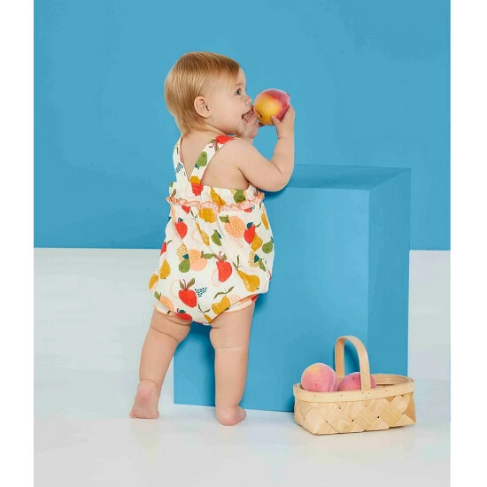 Buy βοΈ Mud Pie Baby π§ Girls 3-12 Months Sleeveless Fruit Gauze Bubble Bodysuit Red Multi 𧨠5 Buy βοΈ Mud Pie Baby π§ Girls 3-12 Months Sleeveless Fruit Gauze Bubble Bodysuit Red Multi 𧨠- Image 3