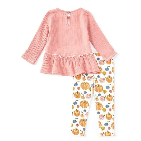 Coupon π Mud Pie Baby π§ Girls/Little π§ Girls 12 Months-5T Pumpkin Tunic Set Pink π 4 Coupon π Mud Pie Baby π§ Girls/Little π§ Girls 12 Months-5T Pumpkin Tunic Set Pink π - Image 2