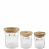 Cheapest ❤️ Mud Pie Bistro Collection Glass Canister Set ⭐ -Mud Pie Store unnamed file 923