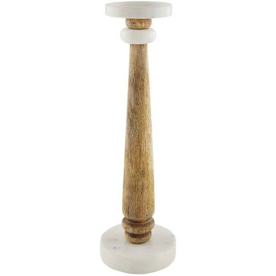Coupon 😉 Mud Pie Bistro Collection White Marble & Mango Wood Candlesticks ⌛ 4 Coupon 😉 Mud Pie Bistro Collection White Marble & Mango Wood Candlesticks ⌛ - Image 2
