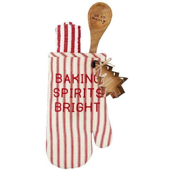 Buy ๐ Mud Pie Circa Collection #double;Baking Spirts Bright#double; Holiday Baking Set ๐ 3 Buy ๐ Mud Pie Circa Collection #double;Baking Spirts Bright#double; Holiday Baking Set ๐